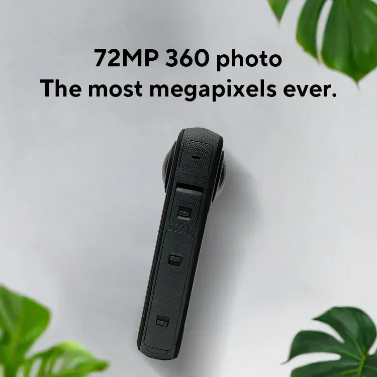 Action Camera 8K Video Dual Image Stabilization Black