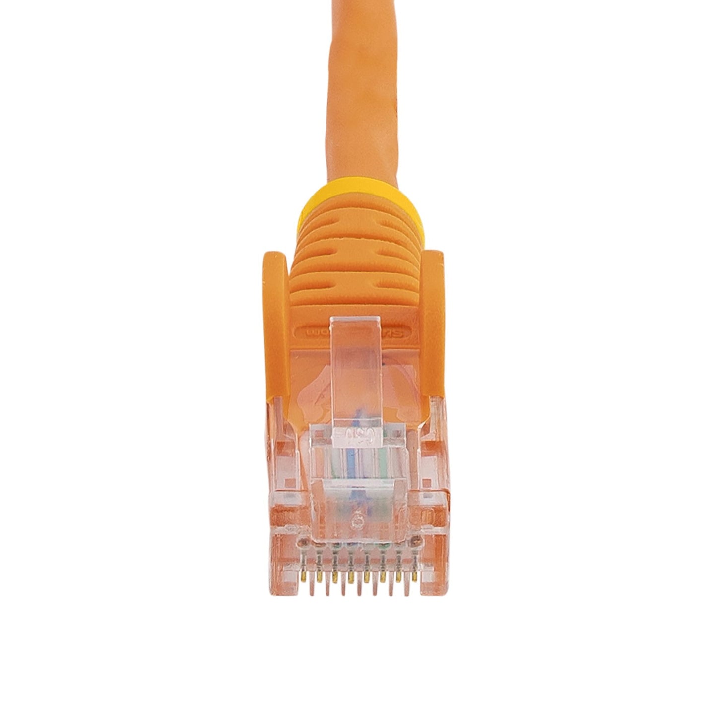 Star Tech Cat5e Patch Cable with Snagless RJ45 Connectors - 2m, Orange-3