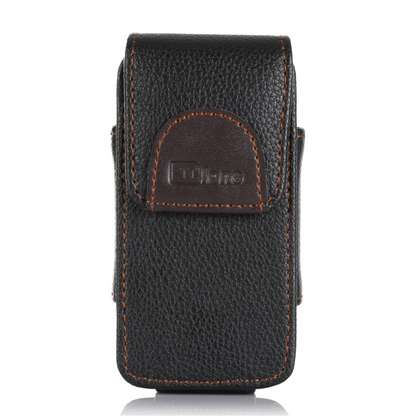 TTfone Original Brown Faux Leather Holster Case (TTCS3) for Lunar TT750, Nova TT650 Mobile-0
