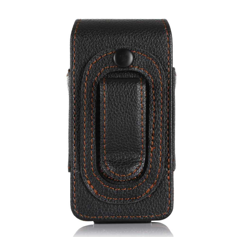 TTfone Original Brown Faux Leather Holster Case (TTCS3) for Lunar TT750, Nova TT650 Mobile-2