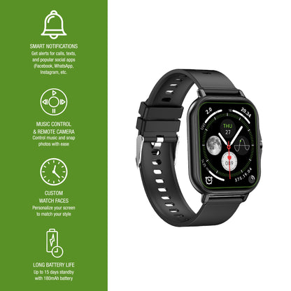 Ultimate Smart Living Bundle – Bluetooth Smart Watch, True Wireless Earbuds & 5-in-1 Alarm Clock Hub