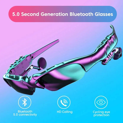 Sport Riding Sunglasses with Stereo Headset (Bluetooth 5.0)