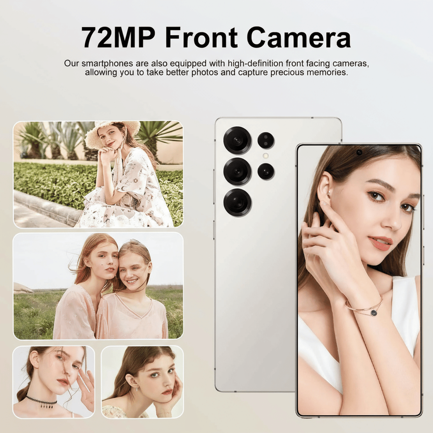 S25 Ultra 5G Smartphone, 8GB RAM, 256GB ROM, 7.3" FHD+ Display, 108MP