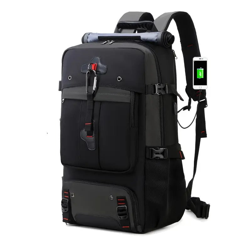 50L Hiking Backpack with Shoe Compartment-0