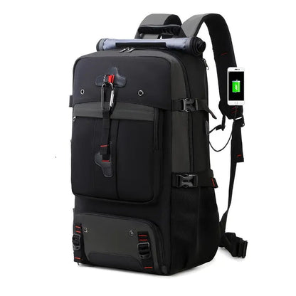 50L Hiking Backpack with Shoe Compartment-0