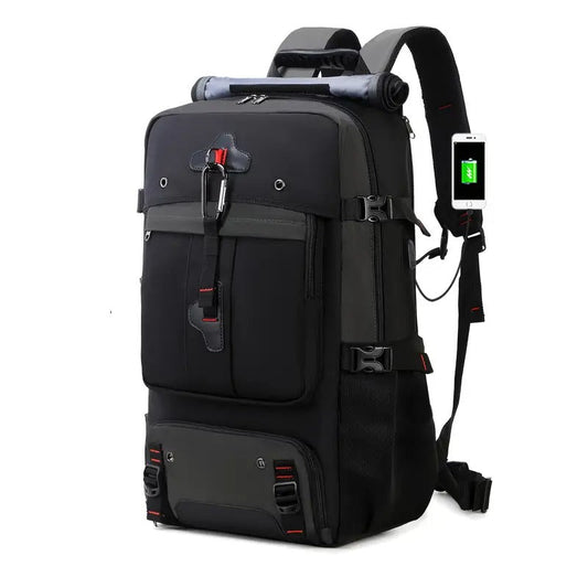 50L Hiking Backpack with Shoe Compartment-0